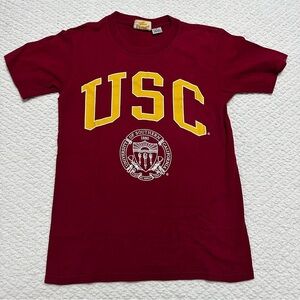 Vintage USC University of Southern California Short Sleeve T-Shirt Women’s Small